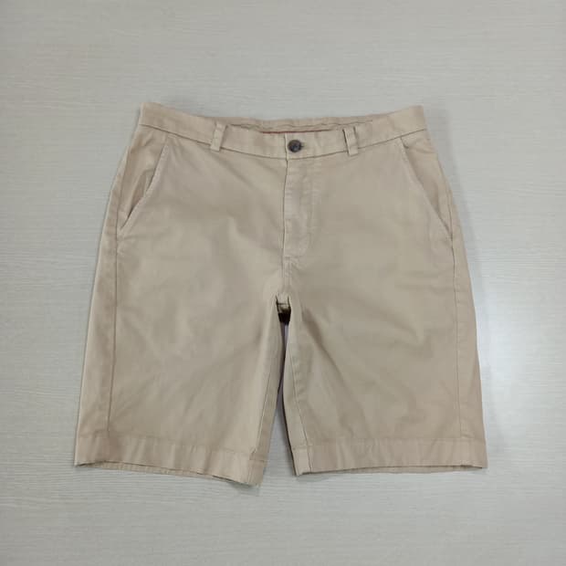32 Brooke Brothers 스판 반바지 베이지 32-378