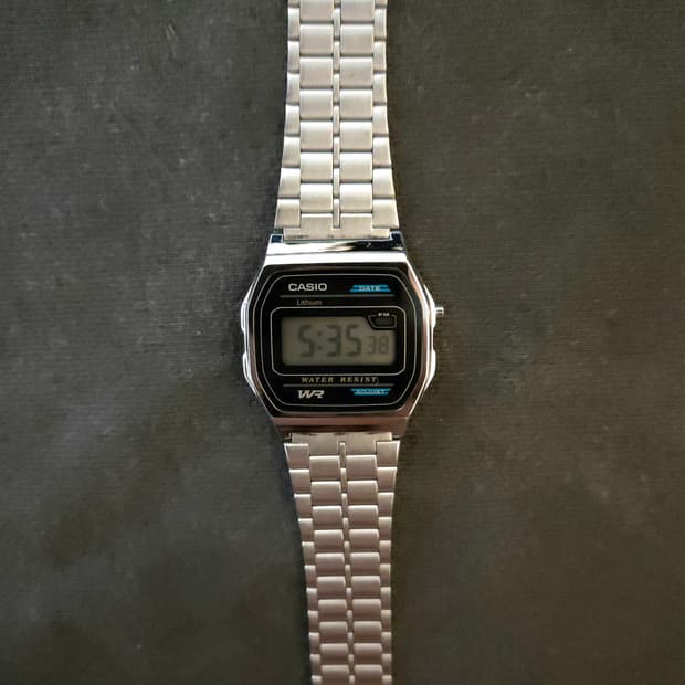 빈티지 카시오 B614W 미니멀리즘/시티즌/세이코/타이맥스