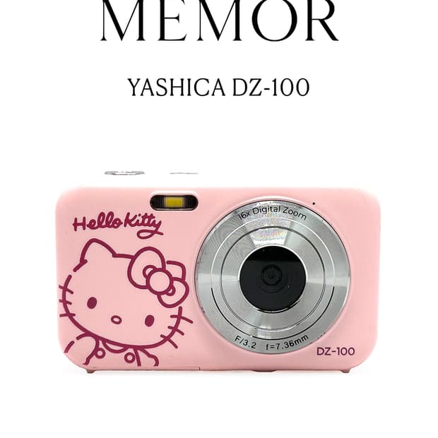 뽀용작례/희귀모델🎀YASHICA DZ-100 야시카 디카 카메라 키티