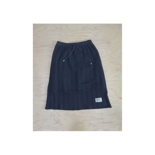 델리센트 블랙 레이스 스커트