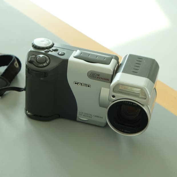 카시오 qv8000sx 빈티지 캠코더 카메라