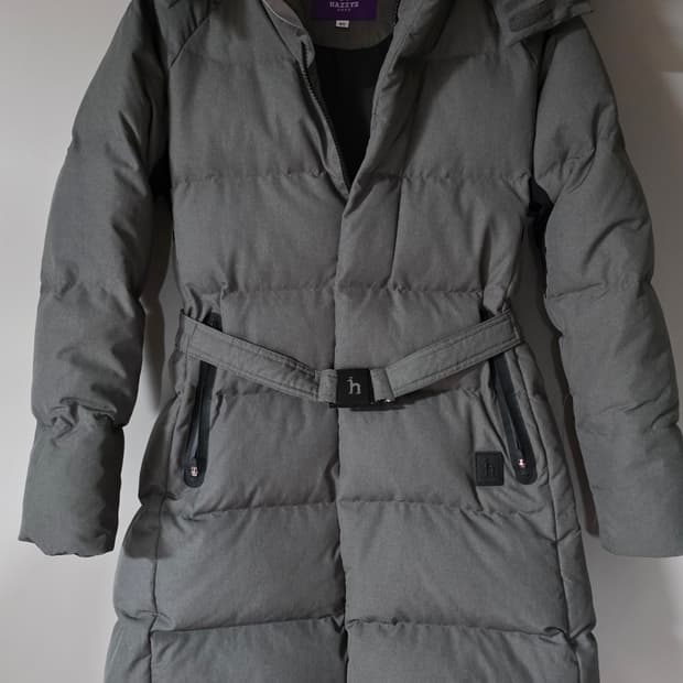 헤지스 골프 여성 덕다운 롱패딩. 싸이즈95