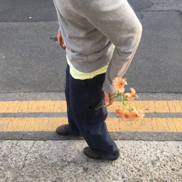 프라다 스포츠 레더 브라운 스니커즈