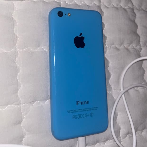 아이폰 5c 32GB 블루 디카