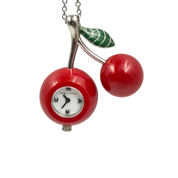 08s 마크제이콥스 빅 체리 시계 목걸이