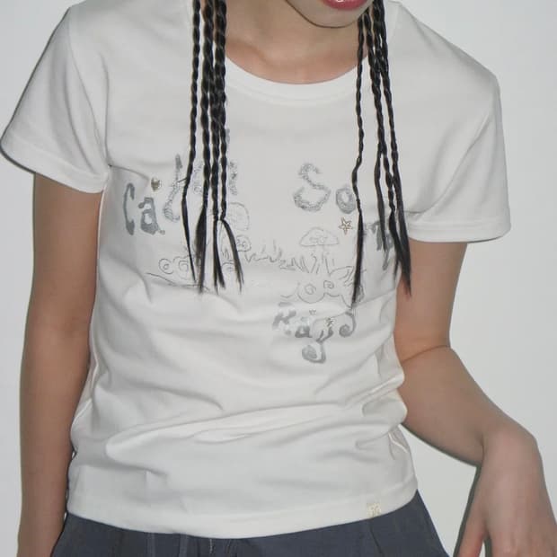 타입서비스 Catch Embroidery T-Shirt 