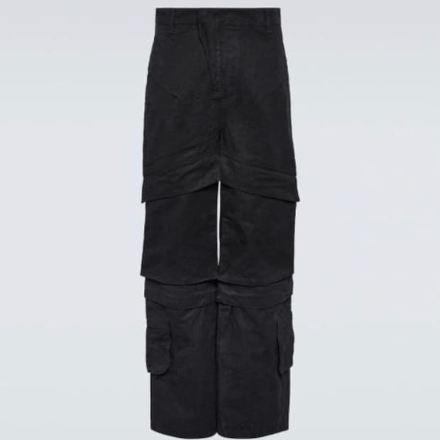 구매 ) 엔타이어스튜디오 하드 카고 팬츠 블랙 구합니다!