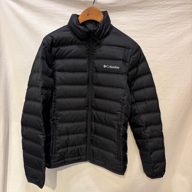컬럼비아 블랙 경량 패딩 자켓