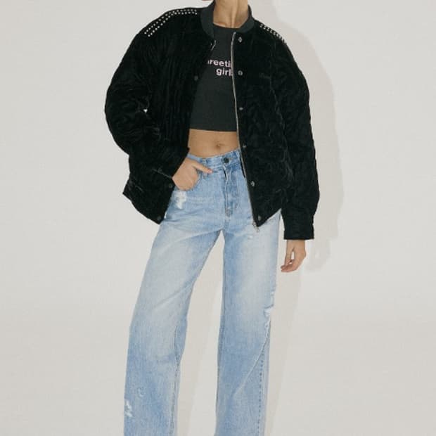 쓰리타임즈 elvis 봄버 자켓