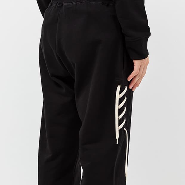 크레이그 그린 25FW 레이스업 오가닉 코튼 트랙팬츠