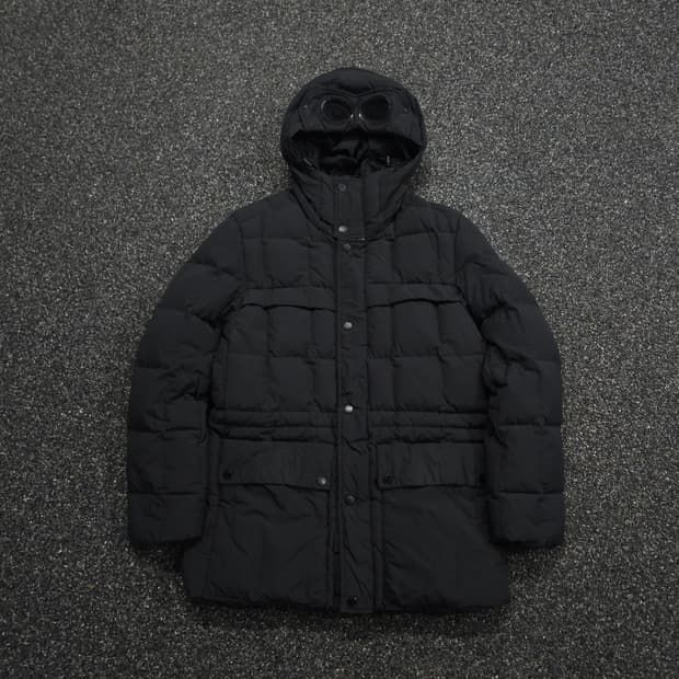 CP 컴퍼니 고글 후디 다운 푸퍼 패딩 (XL)