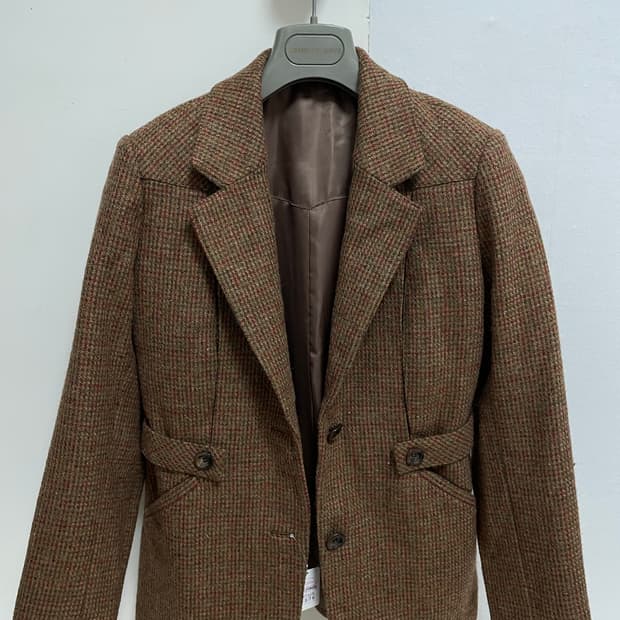 [새제품] 일본 여성용 빈티지 자켓 블레이저 헌팅자켓