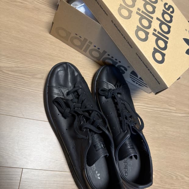 아디다스 스탠스미스 데콘 코어 블랙 280