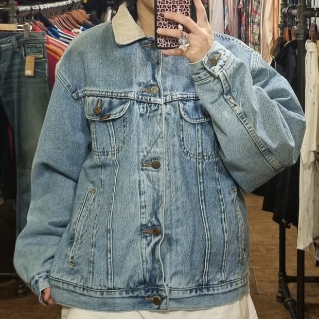 [Hi] lee 리 데님자켓 블루