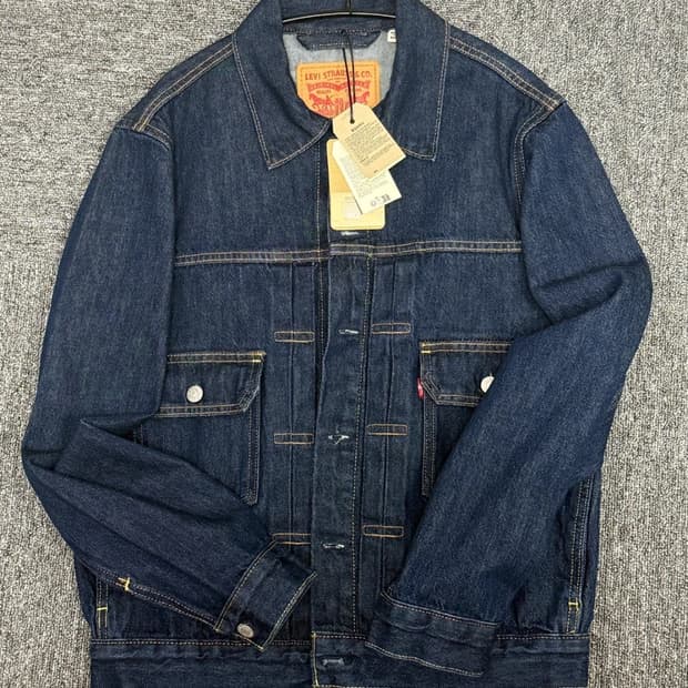 리바이스 타입2 트러커 자켓 S 새상품