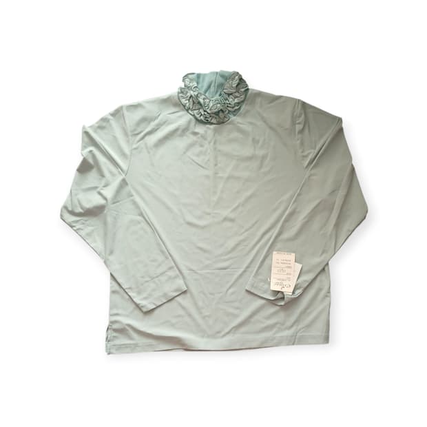 모리걸 민트 목셔링 블라우스 