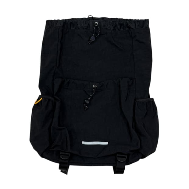 로우로우 750 드로우 스트링 나일론 백팩 가방 블랙