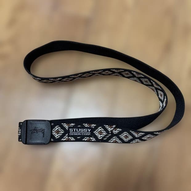 스투시 우븐 트래블 벨트