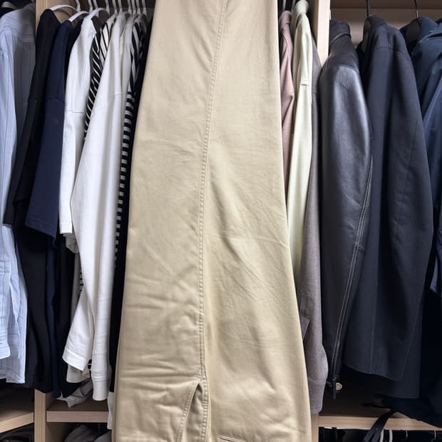 나나미카 와이드 치노 팬츠 34사이즈 카키