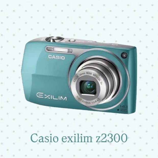 로제/모카 디카 카시오 엑슬림 Casio exilim Z2300 민트