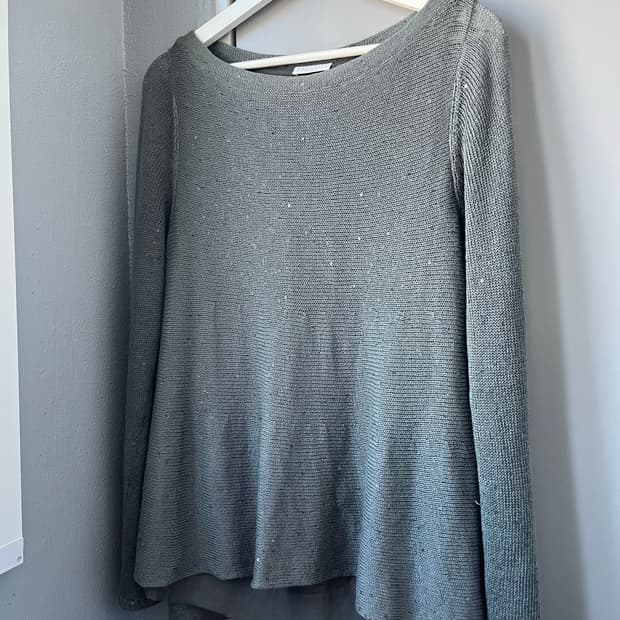 브루넬로 쿠치넬리 시퀸 니트