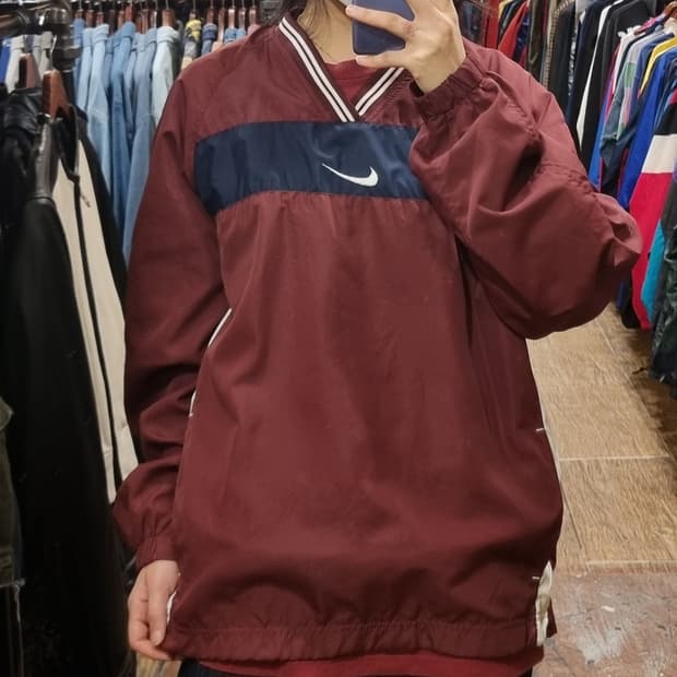 [Hi] 나이키 웜업 버건디 레드