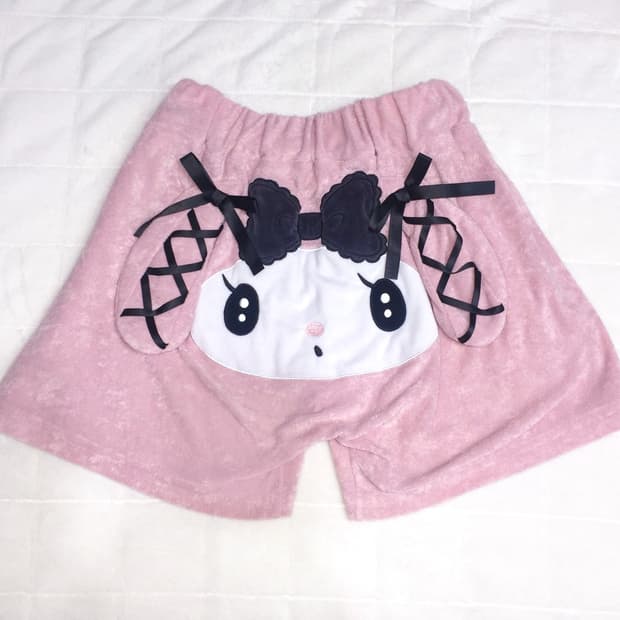 산리오 마이멜로디 라떼갸루 반바지 리즈멜로리즈리사트랄라라달천깔