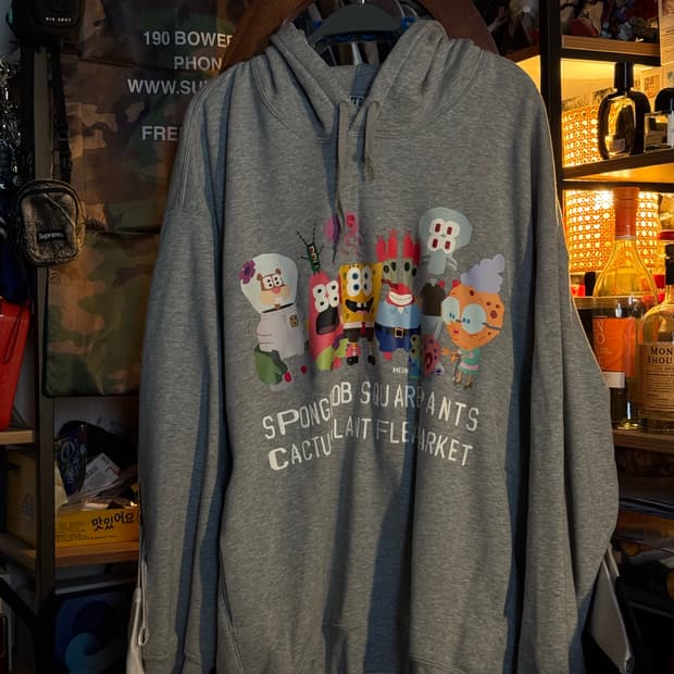 [3xl] 유니클로 X CPFM 스펀지밥 후디