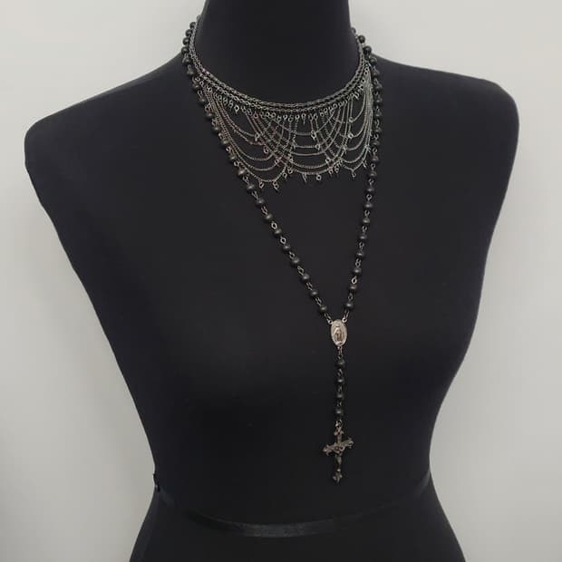 rosario necklace set