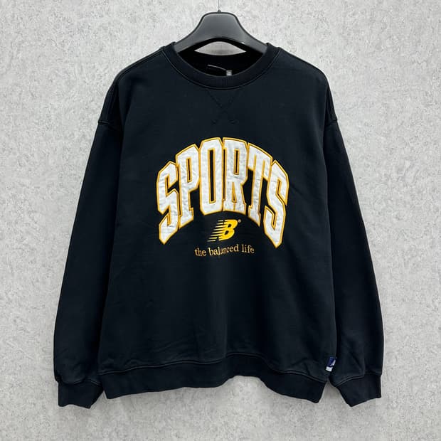 110 뉴발란스 남자 루즈핏 맨투맨