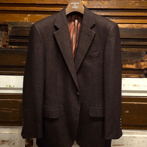 폴스튜어트 피아센자 캐시미어/울 트위드자켓