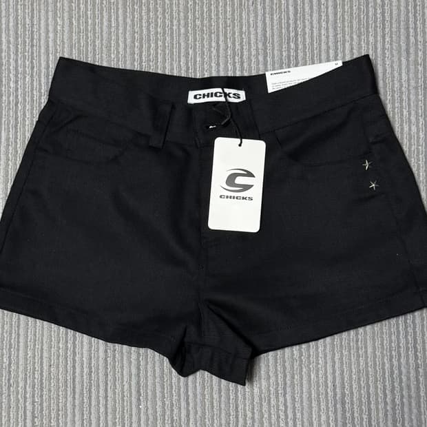 칙스 멀티스터드 숏팬츠 블랙 M
