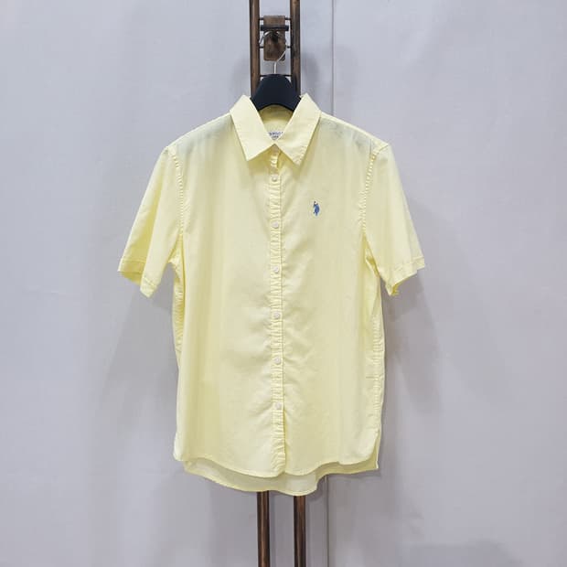 유에스폴로어신 여성 린넨혼방 반팔셔츠 95