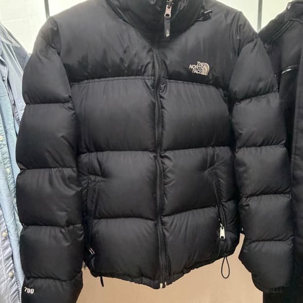 빈티지 The North face 무광 패딩 USA
