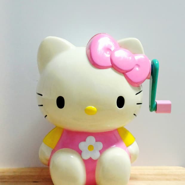 🌸 헬로키티 미니 파쇄기 (1999년 빈티지)  🌸
