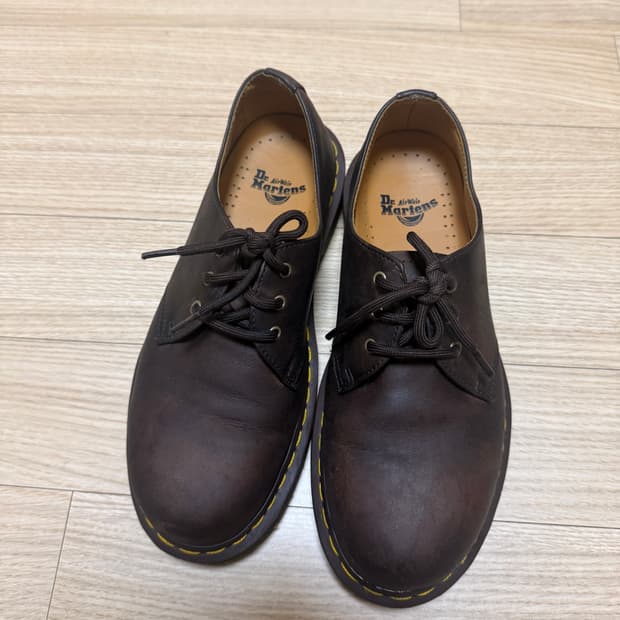 Uk5,240) 145,000원 닥터마틴 1461 크레이지 브라운 더비