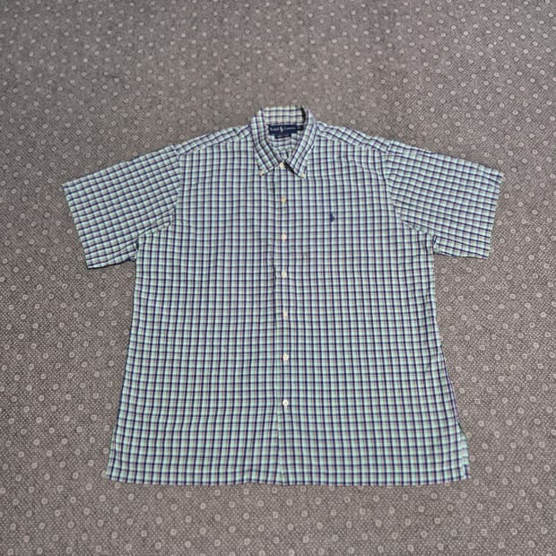 [L]폴로 엔디캠프 캠핑 체크셔츠 -509