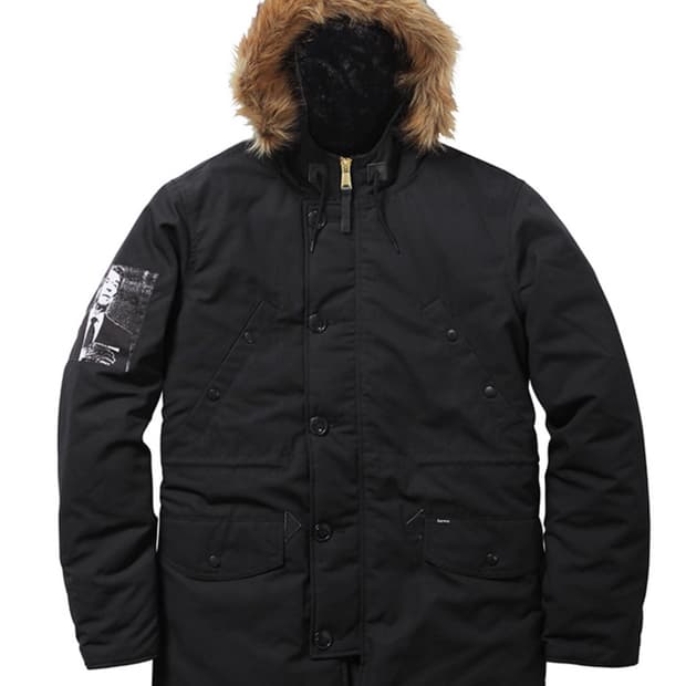 Supreme N-3B 슈프림 엔쓰리비 파카 블랙