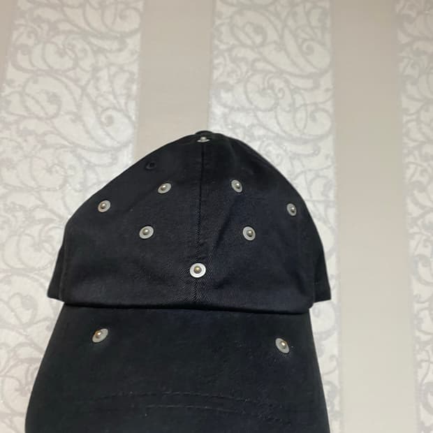 컴퓨터 포맷 스터드 볼캡 블랙 os