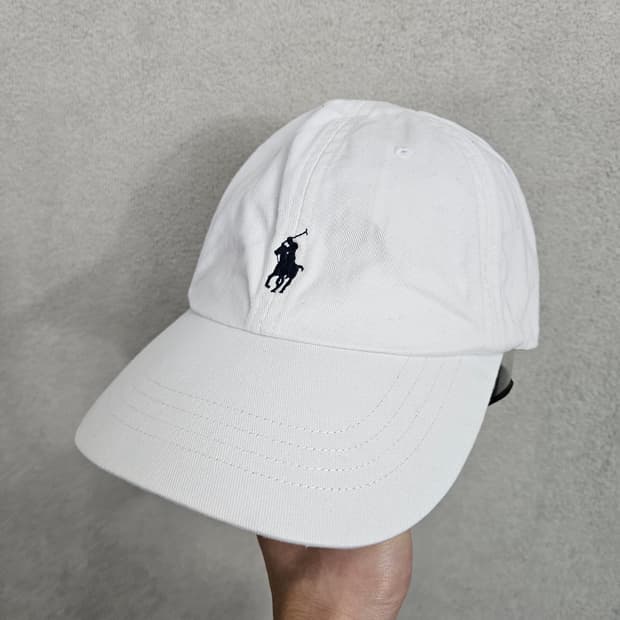 폴로 랄프 로렌 화이트 볼캡