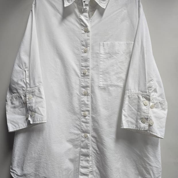 COS 화이트 셔츠 EUR 36