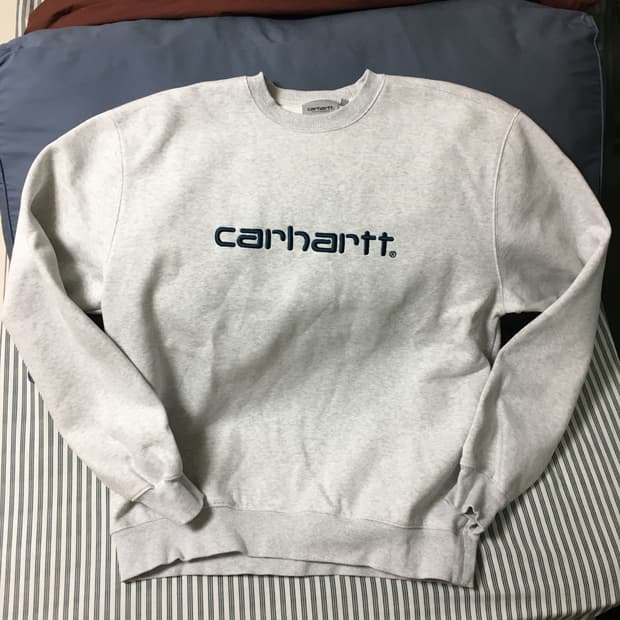 칼하트 기모 맨투맨