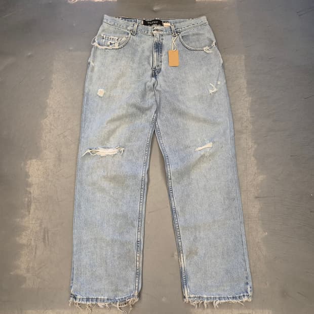 90s 리바이스 실버탭 배기 디스트레스드 팬츠