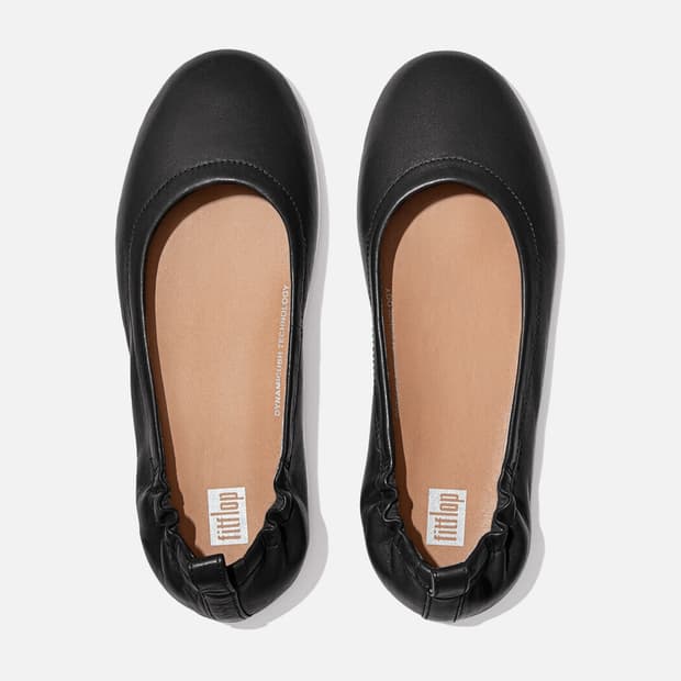 새상품 핏플랍 알레그로 플랫슈즈 블랙