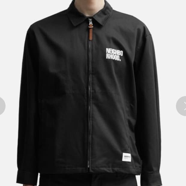 새상품) 네이버후드 zip 워크자켓 S