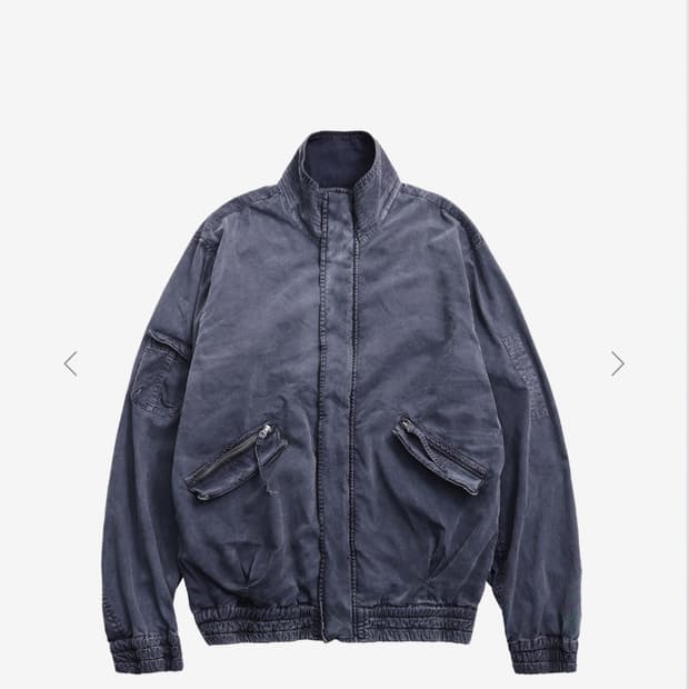 999휴머니티 ADVENTURE DYED BOMBER JACKET (PU