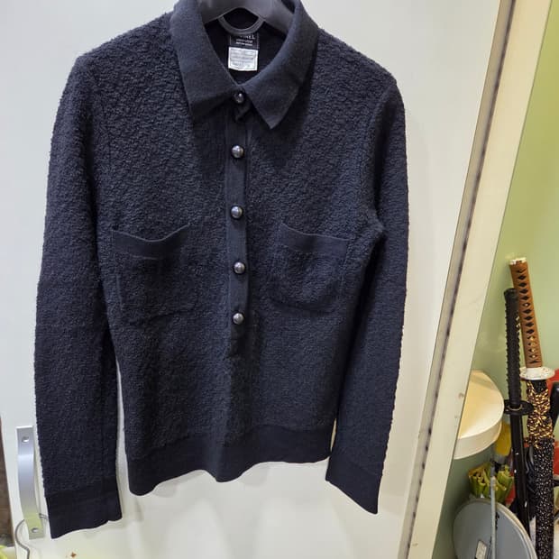 샤넬 부클레 니트