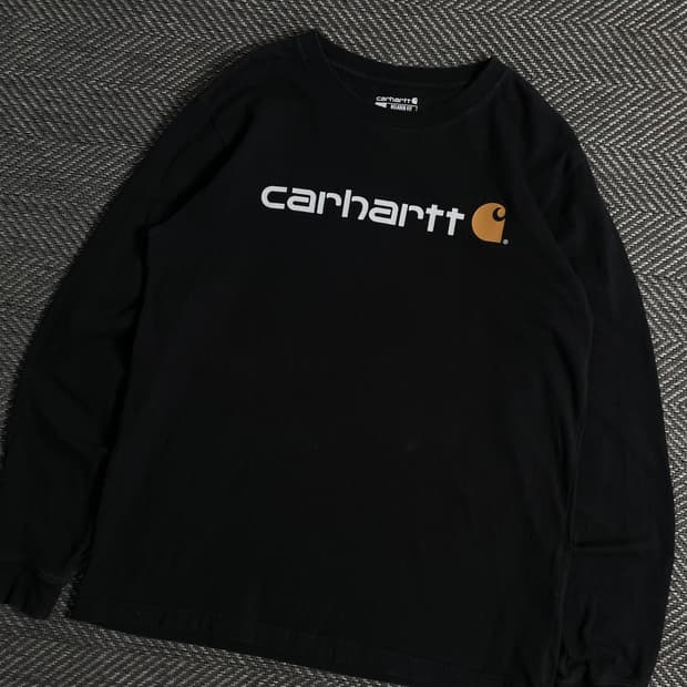 칼하트 빅로고 박시핏 롱슬리브 티셔츠y 3333