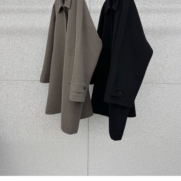 엣더베이글  블레 하프코트 새상품 울코트