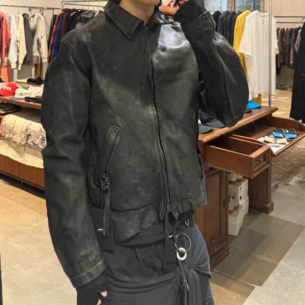 Skin Jacket(VEGETABLE TANNING LEATHER) 2